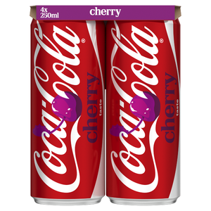 Coca Cola Cherry Blik 4x250ml