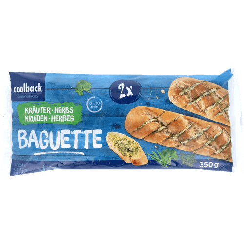 Coolback Baguette kruidenboter 2 st.