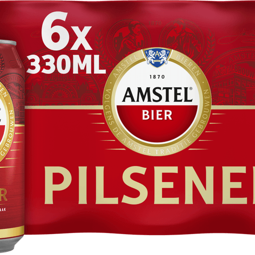 Amstel Pilsener 6x33 cl