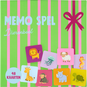 Memo Spel Dierenboel 48 Kaarten