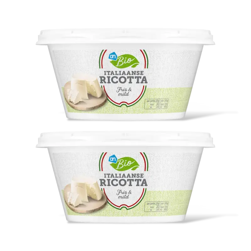 AH Biologisch Ricotta 2-pack