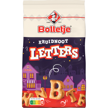 Bolletje Kruidnoot Letters 200 g