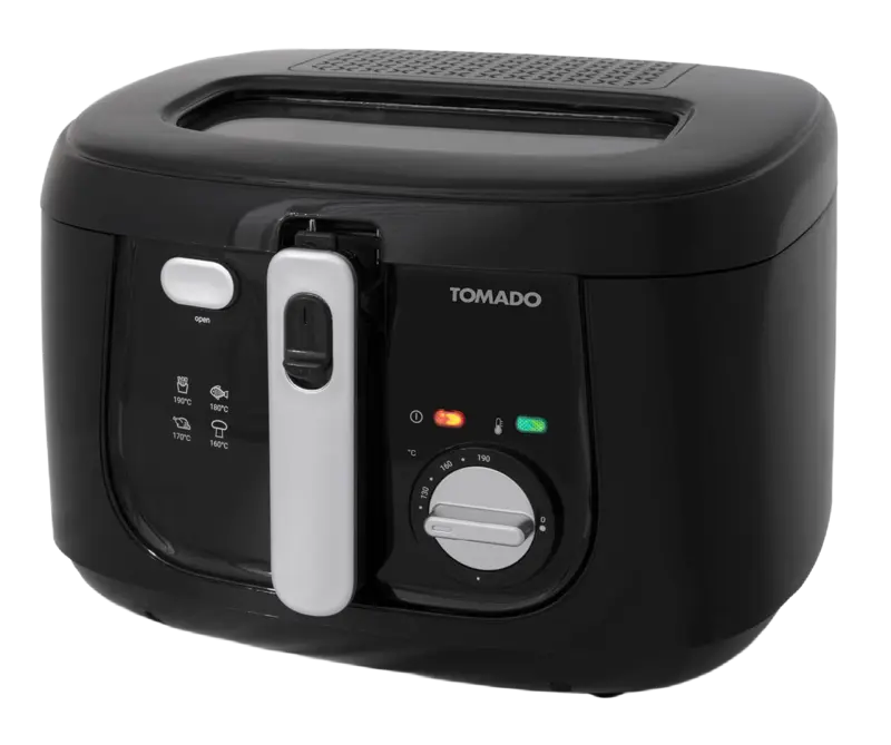 Tomado Frituurpan, 2,5 liter, zwart
