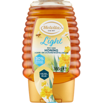 Melvita Light Mix van Honing Agave- en Cichoreiwortelsiroop 365 g