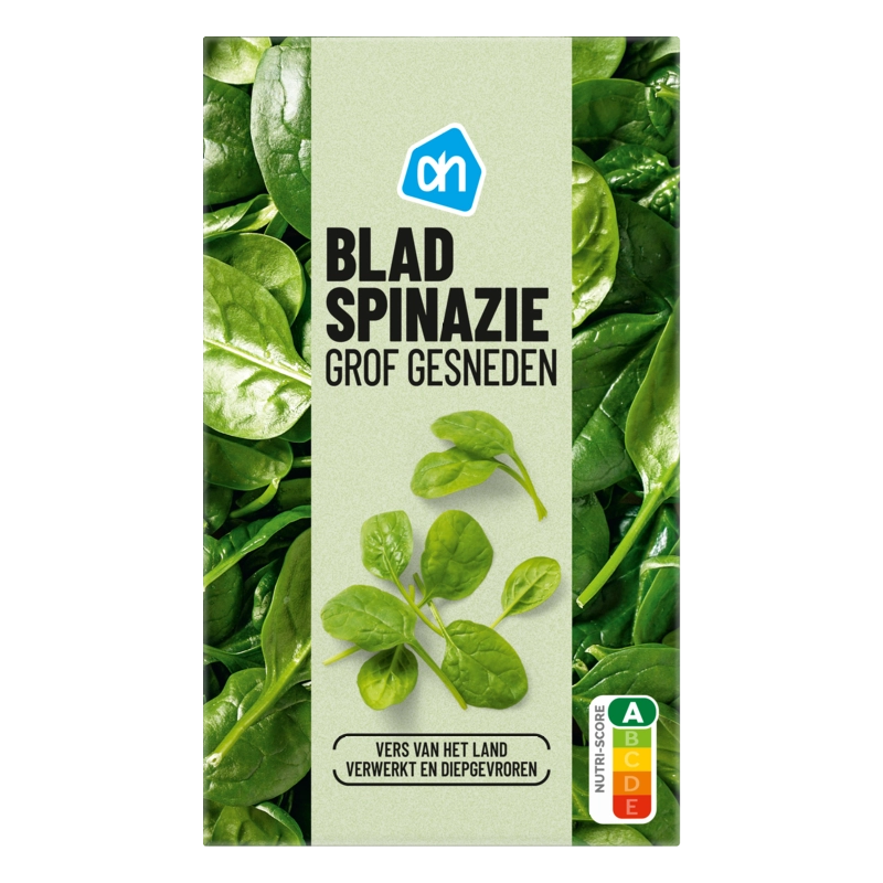 AH Bladspinazie grof gesneden