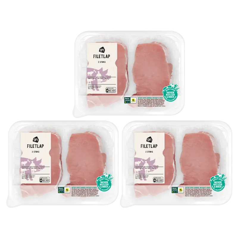 AH Filetlap 2 stuks 3-pack