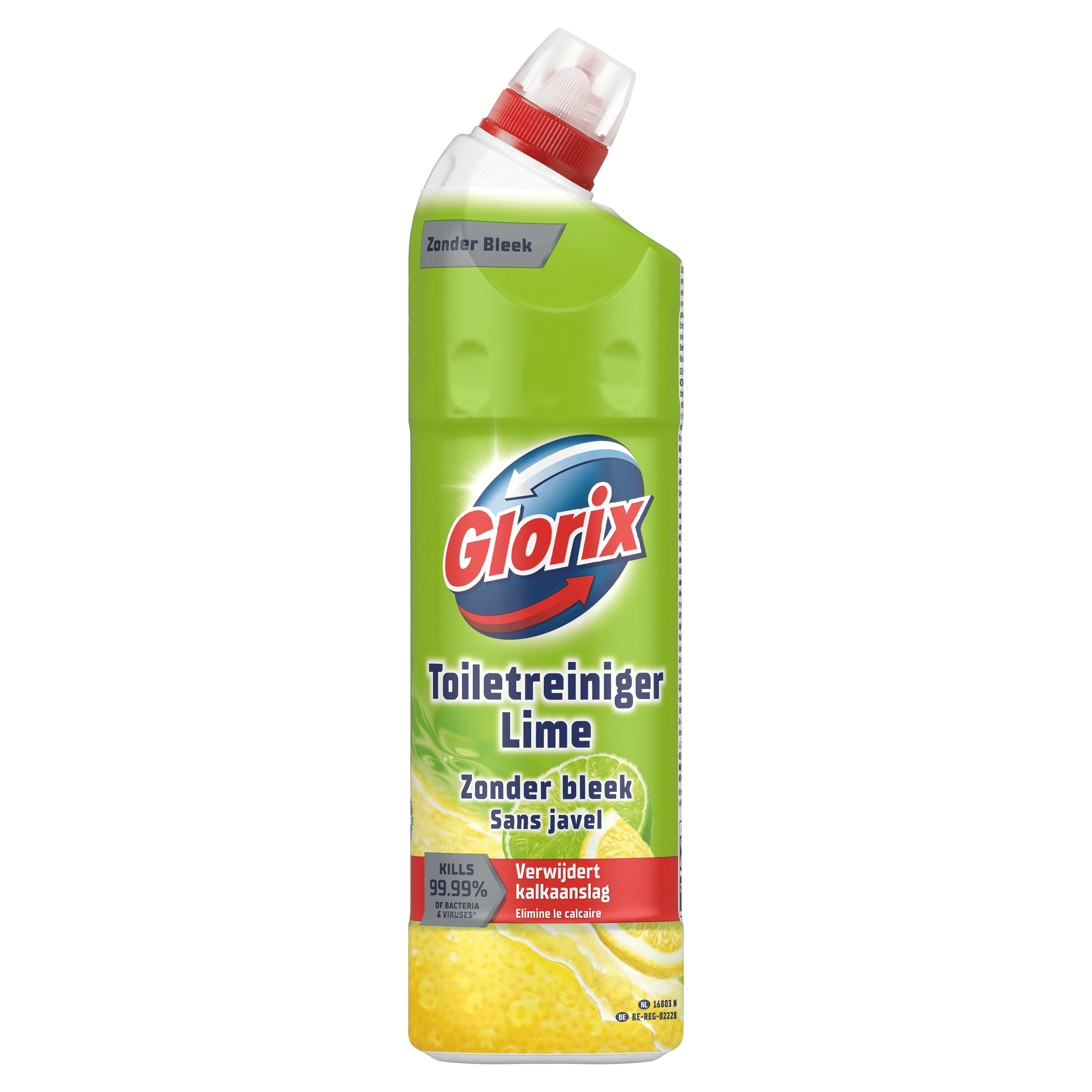 Glorix wc gel zonder bleek citrus