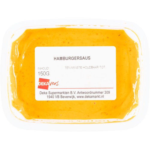 DekaVers Hamburgersaus
