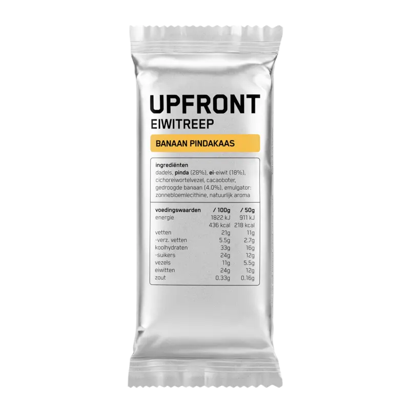 Upfront Eiwitreep banaan pindakaas