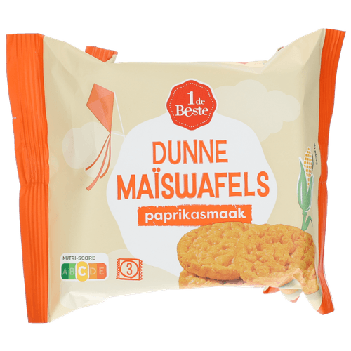 1 de Beste maiswafels paprika 4x3st