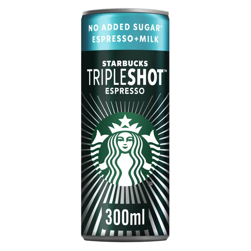Starbucks Tripleshot espresso no added sugar