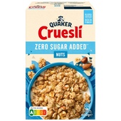 Quaker Cruesli Zero Sugar Added Noten