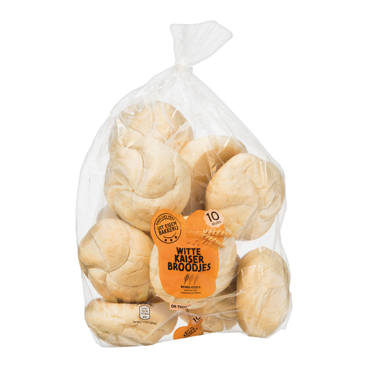 Witte kaiserbroodjes