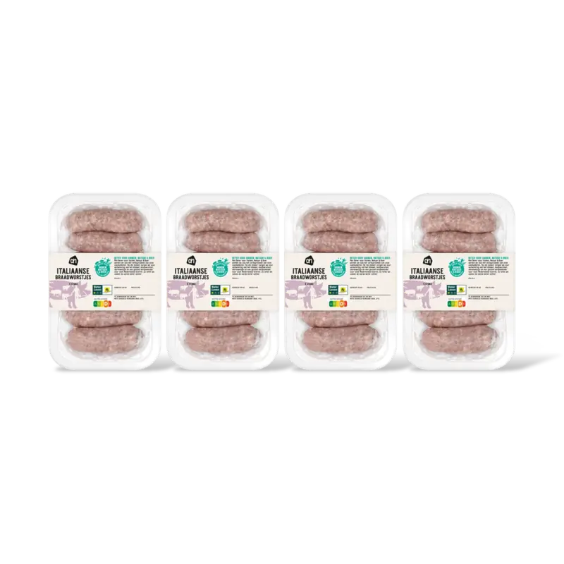 AH Italiaans gekruid braadworstje 4-pack