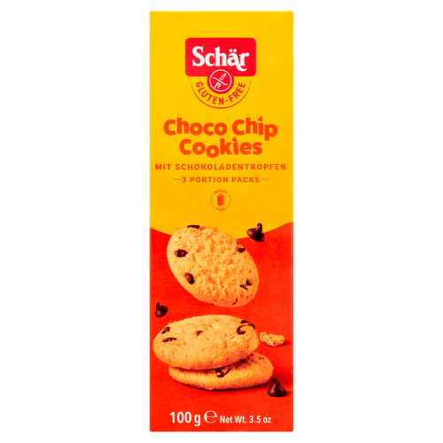 Schär Cookies choco chip glutenvrij