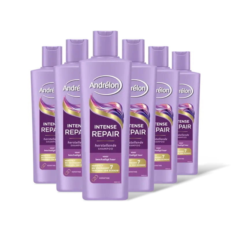 Andrélon Intense repair shampoo 6-pack