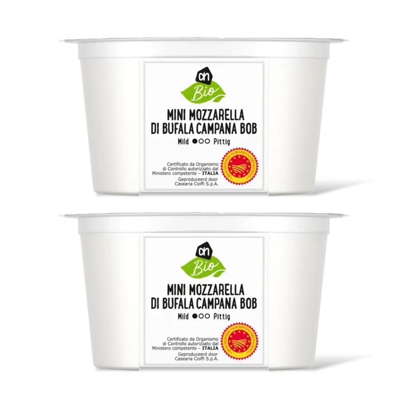 AH Biologisch Mini buffelmozzarella 2-pack