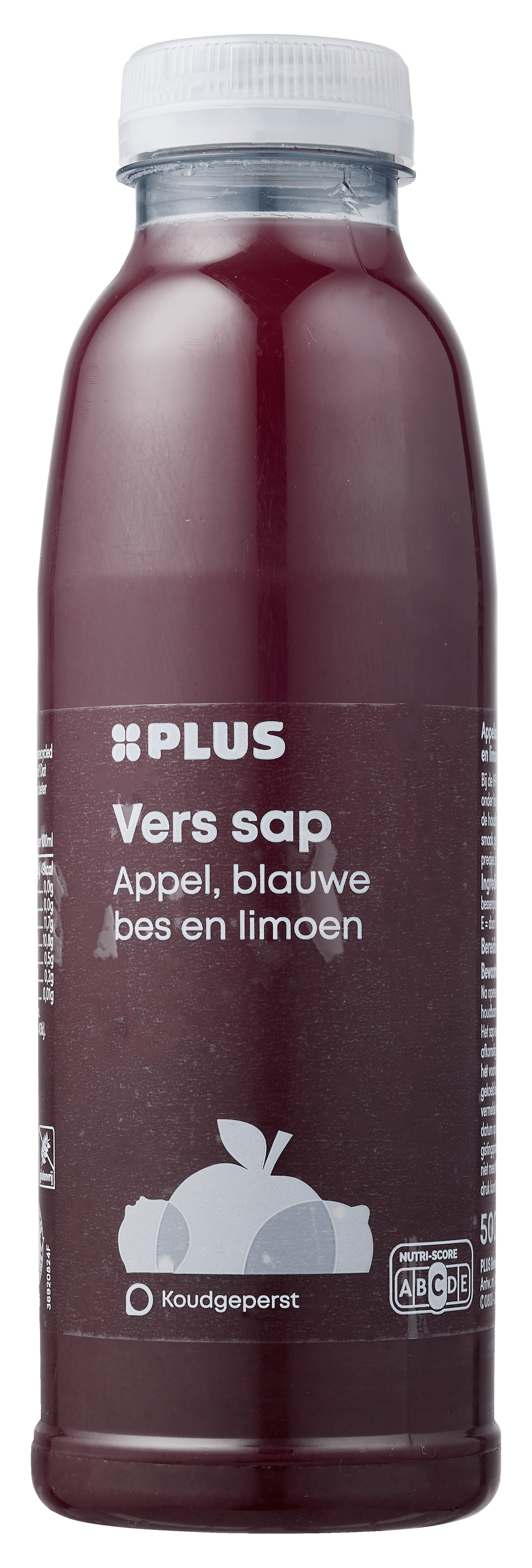 PLUS vers sap appel blauwe bes limoen