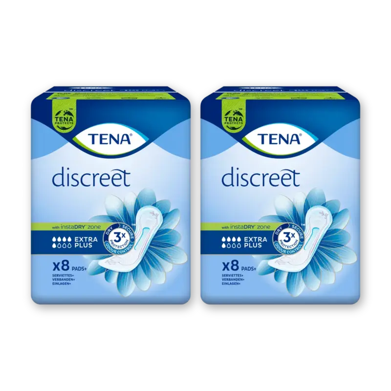 Tena Discreet extra plus 2-pack
