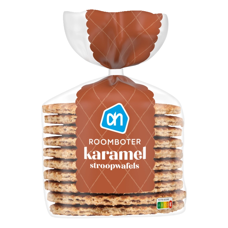 AH Roomboter karamel stroopwafels