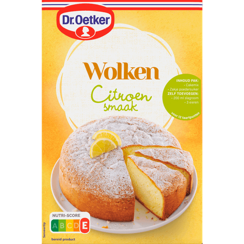 Dr. Oetker Wolkencake citroen