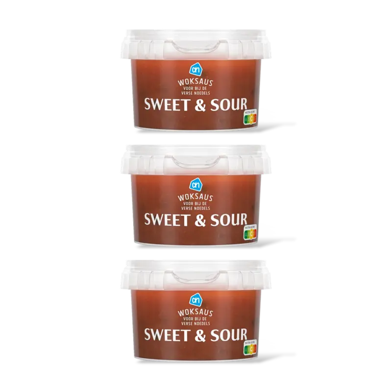 AH Woksaus sweet & sour 3-pack