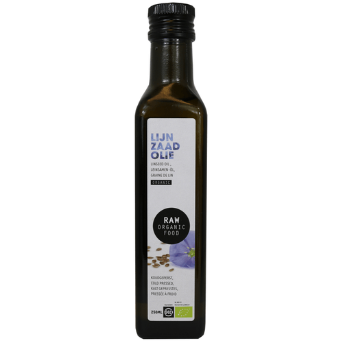 Raw Organic Food Lijnzaadolie
