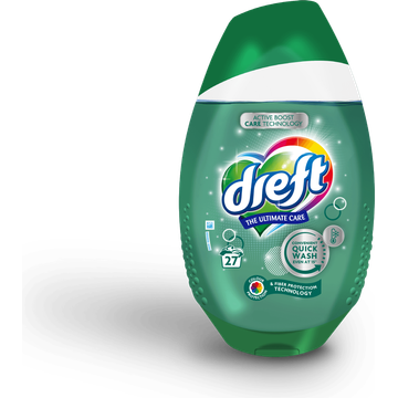 Dreft Quick Wash Green - Fiber Protection, 27 Wasbeurten