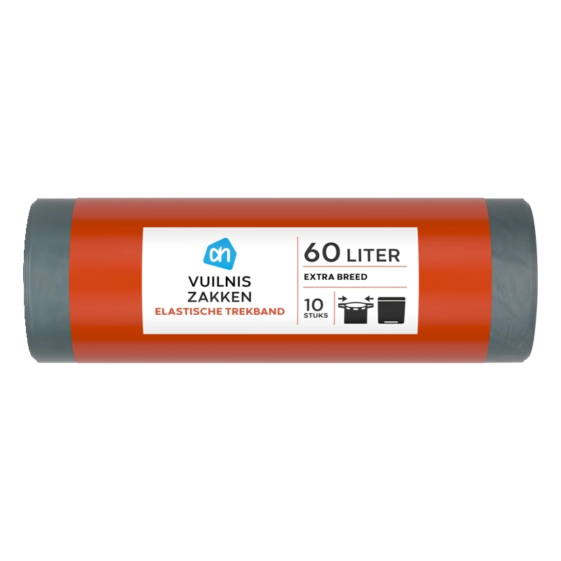 AH Pedaalemmerzak elastische band 60 liter