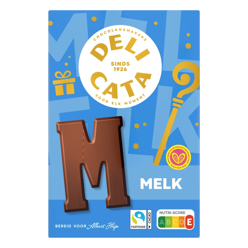 Delicata Chocoladeletter melk M