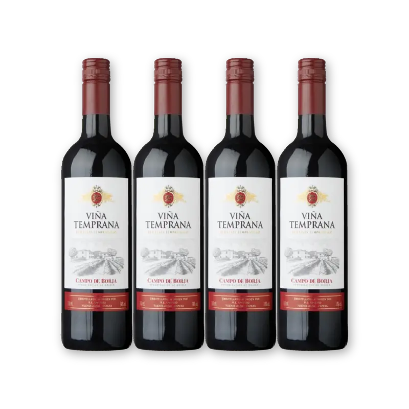 Viña Temprana Viña Temprana Tempranillo 4 flessen