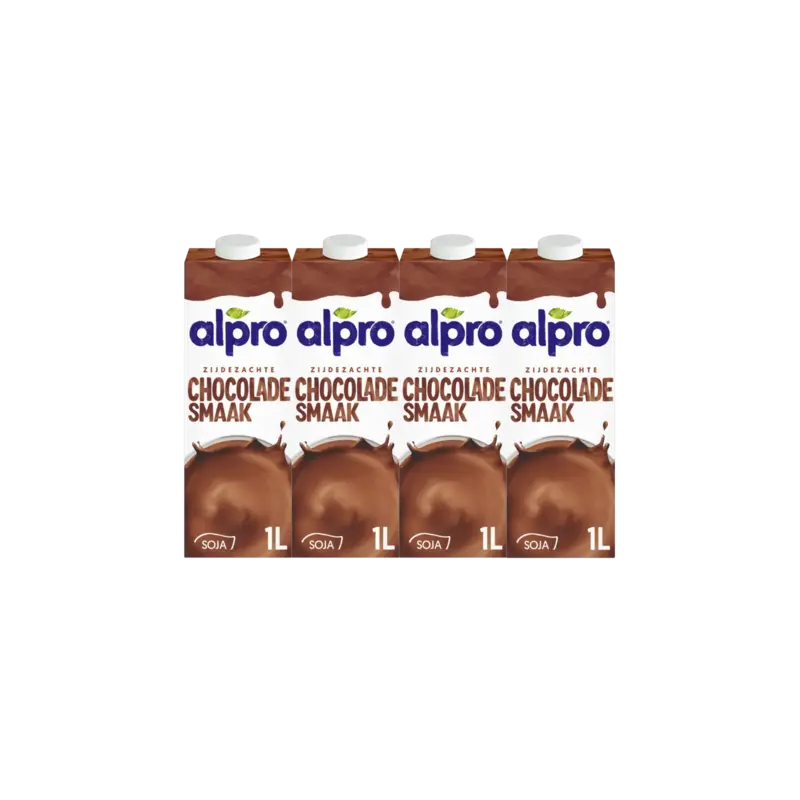 Alpro Sojadrink chocolade 4-pack