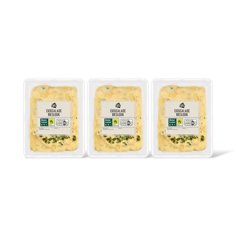 AH Eiersalade bieslook 3-pack