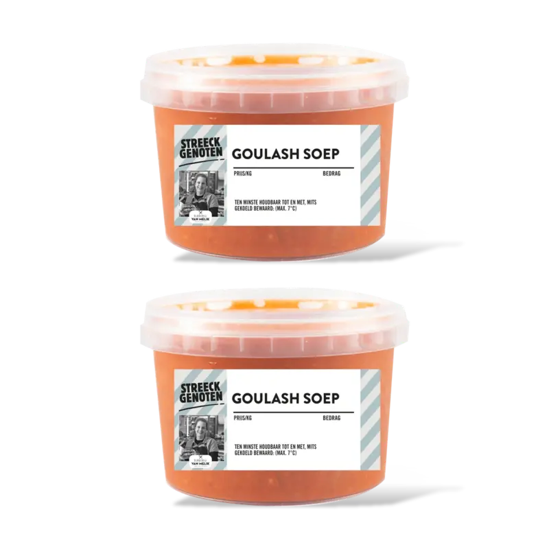 Streeckgenoten Goulashsoep Hongaarse stijl 2-pack