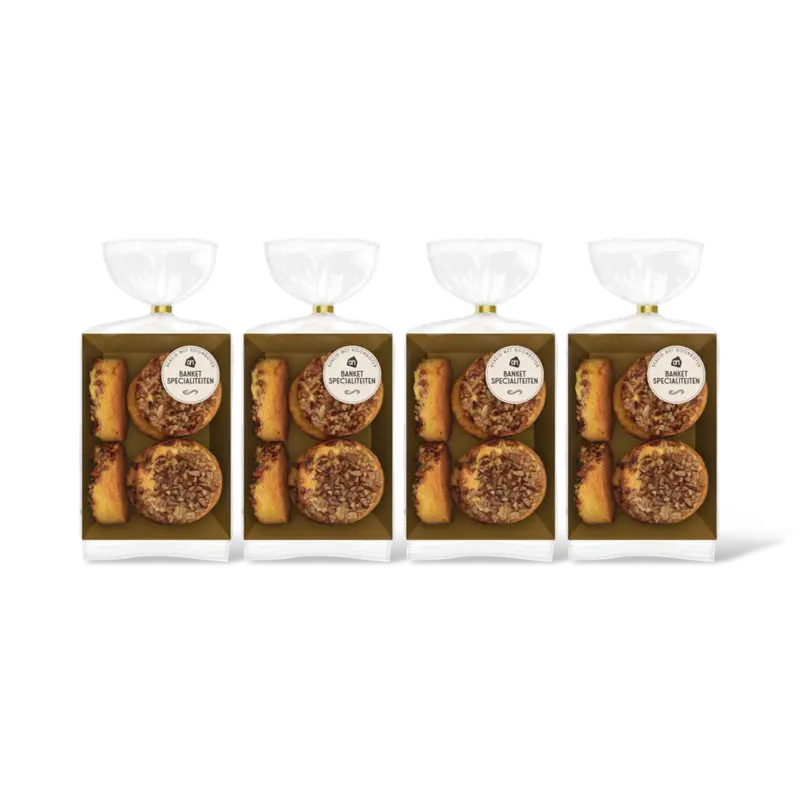 AH Mini pecan caramel koek 4-pack