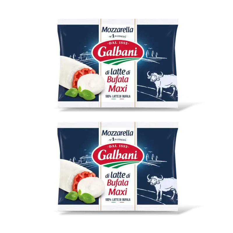 Galbani Di latte di bufala maxi 2-pack