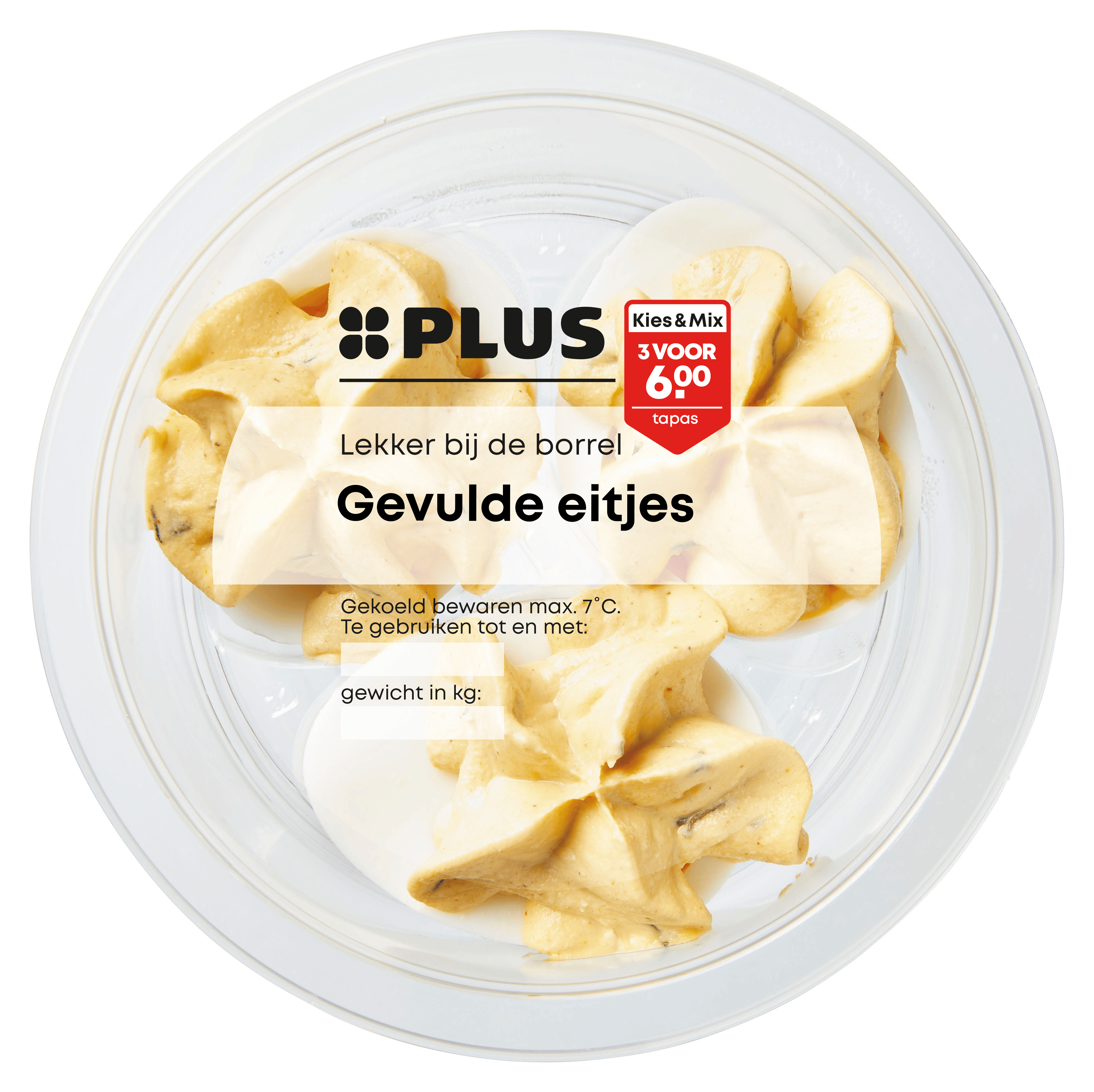 PLUS Gevulde eieren