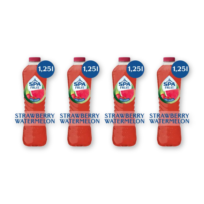 Spa Fruit strawberry watermelon 4-pack