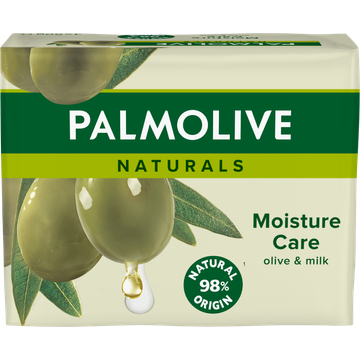 Palmolive Naturals Moisture Care Melk en Olijf Blokzeep 4x90g