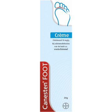 Canesten Foot Crème Clotrimazol 10 mg/g 20 g