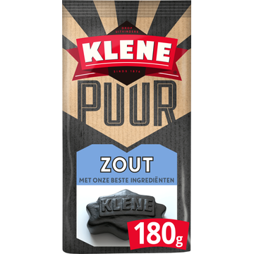 Klene Drop Puur Zout 180g