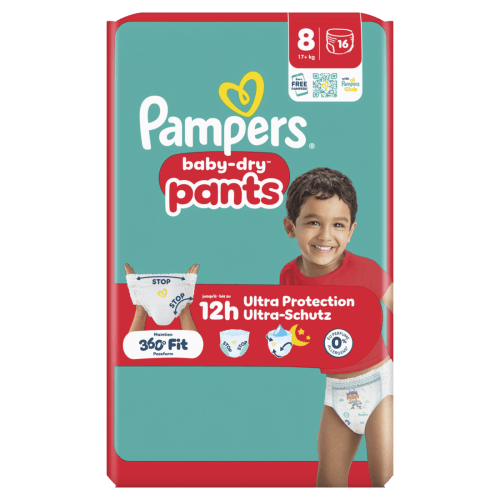Pampers Baby-dry pants maat 8