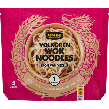 Jumbo Volkoren Wok Noedels Kant & Klaar 300 g