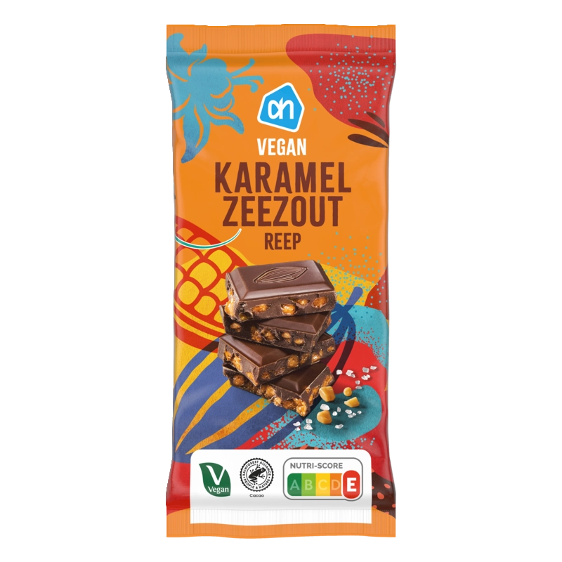 AH Vegan karamel zeezout reep