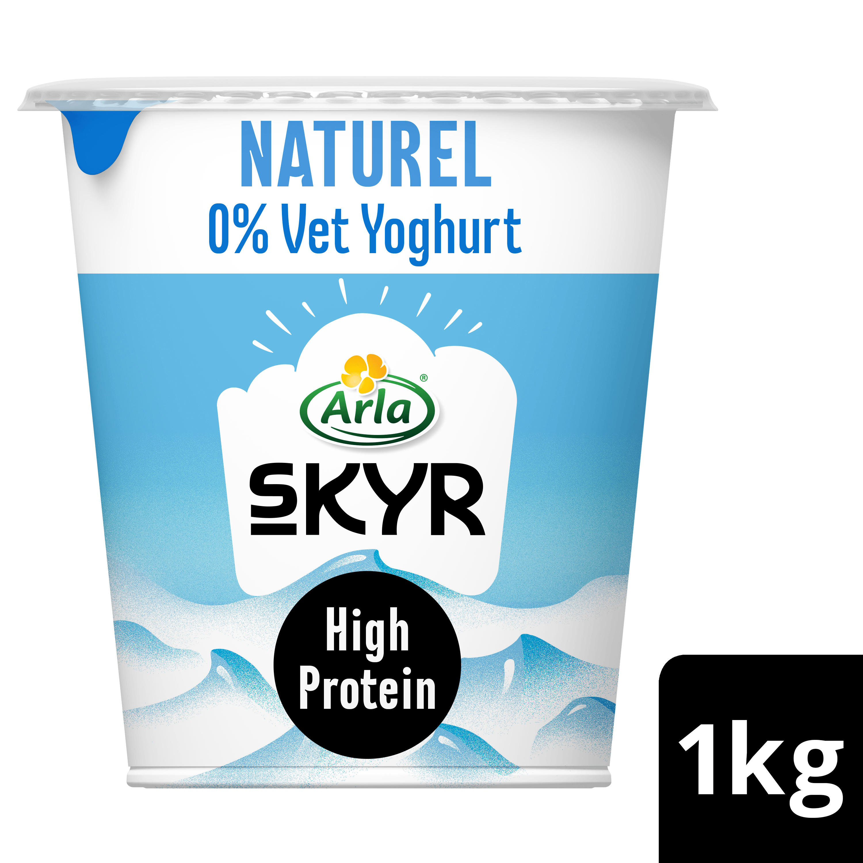 Arla Skyr naturel yoghurt 0% vet XL