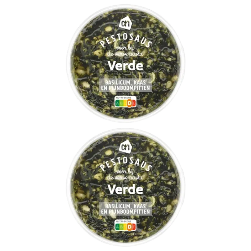 AH Pestosaus groen 2-pack