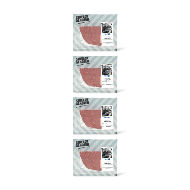 Streeckgenoten Amsterdams pekelvlees 4-pack