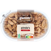 g'woon pinda's gezouten