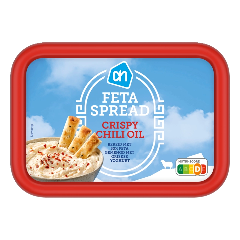 AH Feta spread crispy chili oil