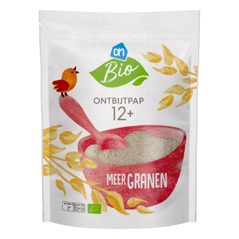 AH Biologisch Ontbijtpap meergranen 12m+